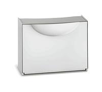 Terry Étagère à chaussures Harmony Box – modulaire, plastique, blanc – 3 paires – 51 x 19 x 39 cm