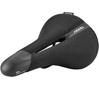 Terry Fisio 423 003 70 ClimaVent Gel Selle pour Homme avec Armature en Acier Light FeC et matériau extérieur ClimaVent de Couleur Noire, Largeur d'assise : 9 cm - 12 cm
