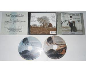 Terry "Harmonica" Bean with the Cornlickers - TERRY "HARMONICA" BEAN - HILL COUNTRY BLUES WITH THE BIG SOUND "Autografa" 2CD..