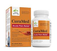 Terry Naturally Curamed Aiguë Pain Relief - 60 gels liquides - avec curcumine Bcm-95 et Boswellia - petit, facile à avaler, dissolution rapide - sans OGM - 30 portions 60 pièces (Lot de 1)