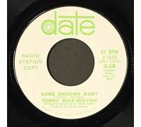 TERRY RICE - MILTON - you're my world / sure enough baby 45 rpm single