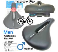 Terry Selle De Vélo Anatomica Flex Gel Max Confort Ville Tour E-Bike Hommes
