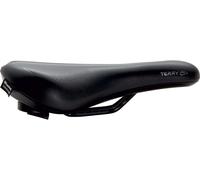 Ergon Selle de vélo pour Hommes Fisio Flex Gel, Noir, Standard
