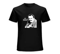 Terry Thomas Men T-Shirt Run Out of Tonic Absolute Shower Complete Rotter Silly Tees Black XL