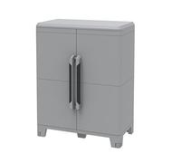 Terry - Transforming Modular 2, Armoire à 2 portes Multifonction, Meuble Imperméable, pour Intérieur et Extérieur, 78X43,6X101,6 cm