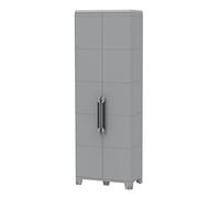 Terry - Transforming Modular 5, Armoire à 2 portes Multifonction, Meuble Imperméable, pour Intérieur et Extérieur, 78x43,6x225,8 cm