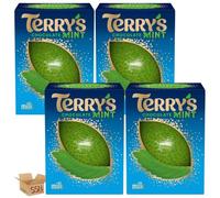 Terry's Chocolate Mint Lot de 4 boules de chocolat au lait aromatisées à la menthe 145 g