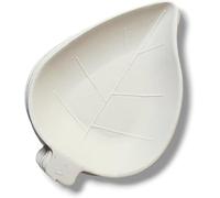 Terryshop74 50 pièces de Bols jetables pour Amuse-Gueules Bio Dégradables pour apéritifs Plateaux à Cocktails en pulpe de Cellulose (Feuille 50 pcs)
