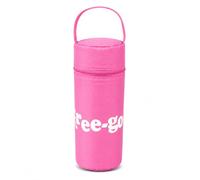 Terryshop74® Porte-bouteille isotherme pour bouteilles de 500 ml - Housse isolante avec fermeture éclair et poignée - Porte-bouteille rafraîchissant et thermique - Disponible en 10 couleurs (rose)