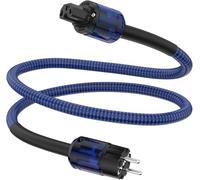 Tertullus Câble d'alimentation HiFi C15 - Audio HiFi - Avec fiche Schuko et fiche pour appareils à froid (P037, 2 m)