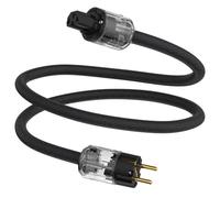 Tertullus Câble d'alimentation HiFi C15 - Audio HiFi - Avec fiche Schuko et fiche pour appareils à froid (P029, 1 m)