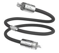 Tertullus Câble d'alimentation HiFi C15 - Câble d'alimentation audio HiFi - Avec fiche Schuko et fiche pour appareils à froid (ETR-1501, 1,8 m)