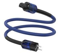 Tertullus HiFi - Câble d'alimentation High End C15, câble d'alimentation HiFi audio, avec prise Schuko et prise pour appareils réfrigérés (P037, 1,5 m)