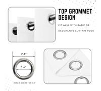 TERUEA Rideaux, Paysage de forêt d'automne Rideau Boule de Cristal Plage et Coquillage Perle avec Charme Tropical Rideaux Thermiques pour Salon Chambre Fenetre, Motif-H140 x L110 cm (2 Panneaux)