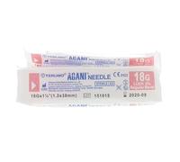 Terumo® Agani™ Aiguille 18G 1 1/2 RB (1,2 x 38 mm) Rose Canule 10 pc(s)