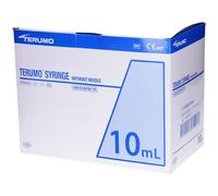 Terumo Luer Seringue Jetable Sans Aiguille 10ml Seringue(S) 100 pc(s)