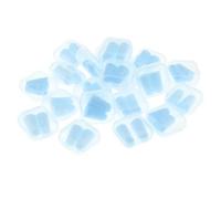 Teruyol 20 Paires de Bouchons D'oreille En Mousse, Souples et Antibruit, pour Dormir, Voyager et étudier, Bleu