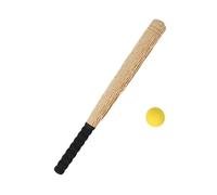 Teruyol Baseball Ensemble Balle Jeu Sport Mousse EVA Facile à Transporter Adapté à La Formation pour Enfants Adolescents Adultes École, 24 Pouces, Couleur du Journal