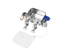 Teruyol Boîte de Rangement pour Appâts de Pêche, Facile à Installer avec Couvercle, Polyvalente, Portable, Légère et de Grande Capacité.