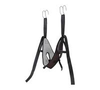 Teruyol Dispositif de Traction Cervicale avec Sangle Hamac, Support Ajustable, Ceinture D'étirement Du Cou Portable, Facile à Utiliser, Tissu Doux et, épaissir Le Crochet de Suspension