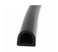 Teruyol High Températures Bande d'Étanchéité Silicone Garniture Mousse Étanche Profil Support Absorption Choc Adaptée pour, Joint D Étanchéité En Silicone Semi-circulaire KX-09 10 9mm