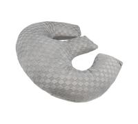 Teruyol Oreiller de Massage pour La Poitrine, Soutien de La Poitrine, Housse Amovible, Oreiller de Massage SPA, Idéal pour Se Détendre dans Un Fauteuil, Gris