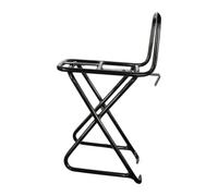 Teruyol Porte Bagages Avant Vélo Aluminium pour Vélo Porte Avant Support Sacoche Porte Colis Structure Légère en Alliage avec Rail Latéral pour