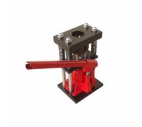 Teruyol Sertisseuse Hydraulique pour Tuyaux Sertissage Outil Presse Hydraulique Manuel Machine Banc Longue Poignée Action Progressive Montage Raccords Adaptée, 8 Dents, Calibre 13MM-27MM