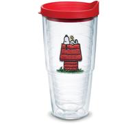 Tervis Peanuts Best Buddies Collection Snoopy Woodstock House Fabriqu aux tats-Unis Gobelet isotherme double paroi Tasse de voyage Garde les