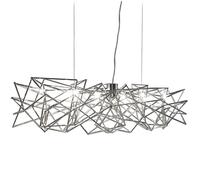 Terzani Etoile Linear Chandelier Kronleuchter, nickel