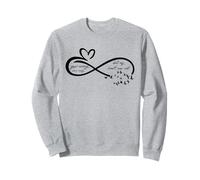 Tes Ailes étaient prêtes, mais Ton cœur n'est Pas commémoratif, Papa, Maman Sweatshirt