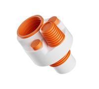 Tés de tuyau de vidange pour machine à laver tuyau de cuisine raccord de tuyau de vidange tés coude d'égout accessoires de toilette plomberie anti-odeur