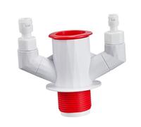 Tés D'Égout De Cuisine | Connecteur Étanche Accessoires Polyvalents,Bouchons Étanches Anti-Odeurs,Pour Salle De Bain Cuisine Lave-vaisseur Adoucisseur D'eau Descentes Maison