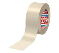 Tesa 04317-00002-00 Adhésif de masquage papier finement crêpé, Blanc Crème, 50 m x 25 mm
