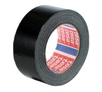 tesa 04610-00004-00 Ruban adhésif en tissu Noir 50 m x 50 mm 50 m