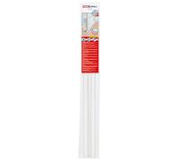Tesa 05418-00004 Calfeutrer double bourrelet BP mousse PVC, Blanc, 0,95 m x 25 mm