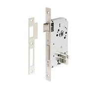 Tesa 130 - serrure embutición carré/A C8 40 mm en fer nickelé