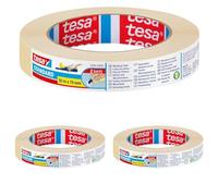 Tesa 210242 Ruban adhésif standard en papier sans solvants 19 mm x 50 m (Lot de 3)