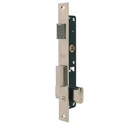 tesa Serrure à encastrer 2220 - Axe 5 mm, noir nickelé mat, pour profilés aluminium et acier