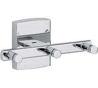 tesa 40262-00000-00 klaam Barre à crochets colle chrome (brillant)