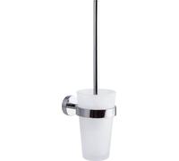 tesa® 40316-00000-00 Brosse WC Garniture - chrome/verre