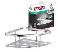tesa Tablette de salle de bain ALUXX 40203-00000-00 avec colle chrome (brillant)