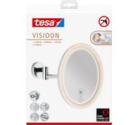 tesa 40613-00000-00 tesa Miroir cosmétique éclairé VISIOON LED argenté
