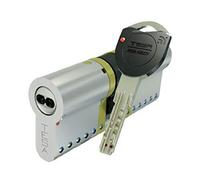 Tesa Assa Abloy TK154040L: Cylindre européen TK100, 40 x 40 mm, finition laiton, compatible serrures à profil européen, usage résidentiel et commercial, montage facile