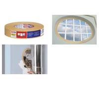 tesa Ruban adhésif de masquage 4319 – 15 mm x 50 m – Brun clair – 1 pièce