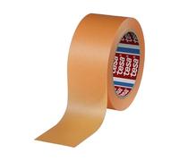 Tesa 4342 Ruban de masquage de précision de haute qualité, peintures parfaites, application facile, retrait propre, peintures et projets créatifs, intérieur et extérieur - Orange (50 mm x 50 m)