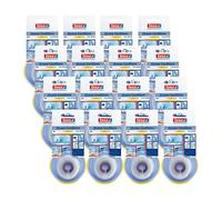 tesa 4600 Xtreme Conditions - Ruban d'étanchéité sans adhésif pour un scellage hermétique - ruban silicone autosoudable - pour l'intérieur et l'extérieur - incolore - 3 m x 2,5 cm chacun | Pack de 16