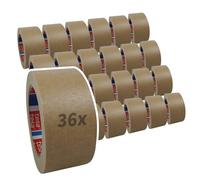 Tesa 4713 Lot de 36 rouleaux de ruban adhésif en papier Marron 50 mm x 50 m