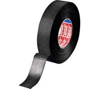 tesa 51025-00002-10 Ruban adhésif toilé noir (L x l) 25 m x 19 mm 1 pc(s)