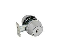 Tesa 517U0CM Verrou de sécurité pour portes Argenté (chrome mat), entrée 60 et 70 mm